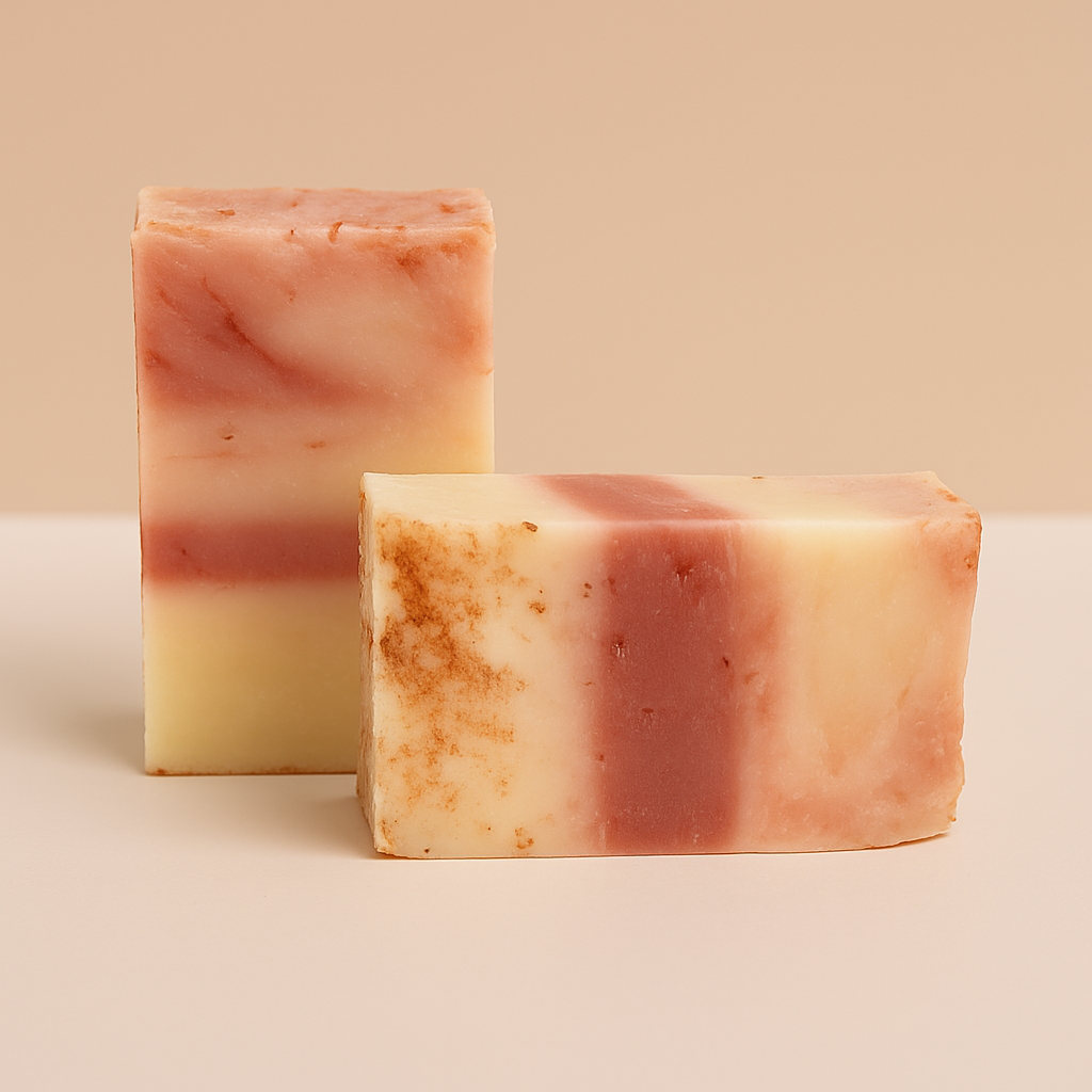 Jabón artesanal de Arcilla Roja